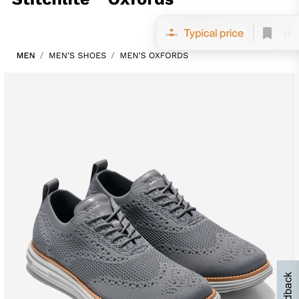 Men's Cole Haan Original Grand Remastered Stitchlite Oxfords